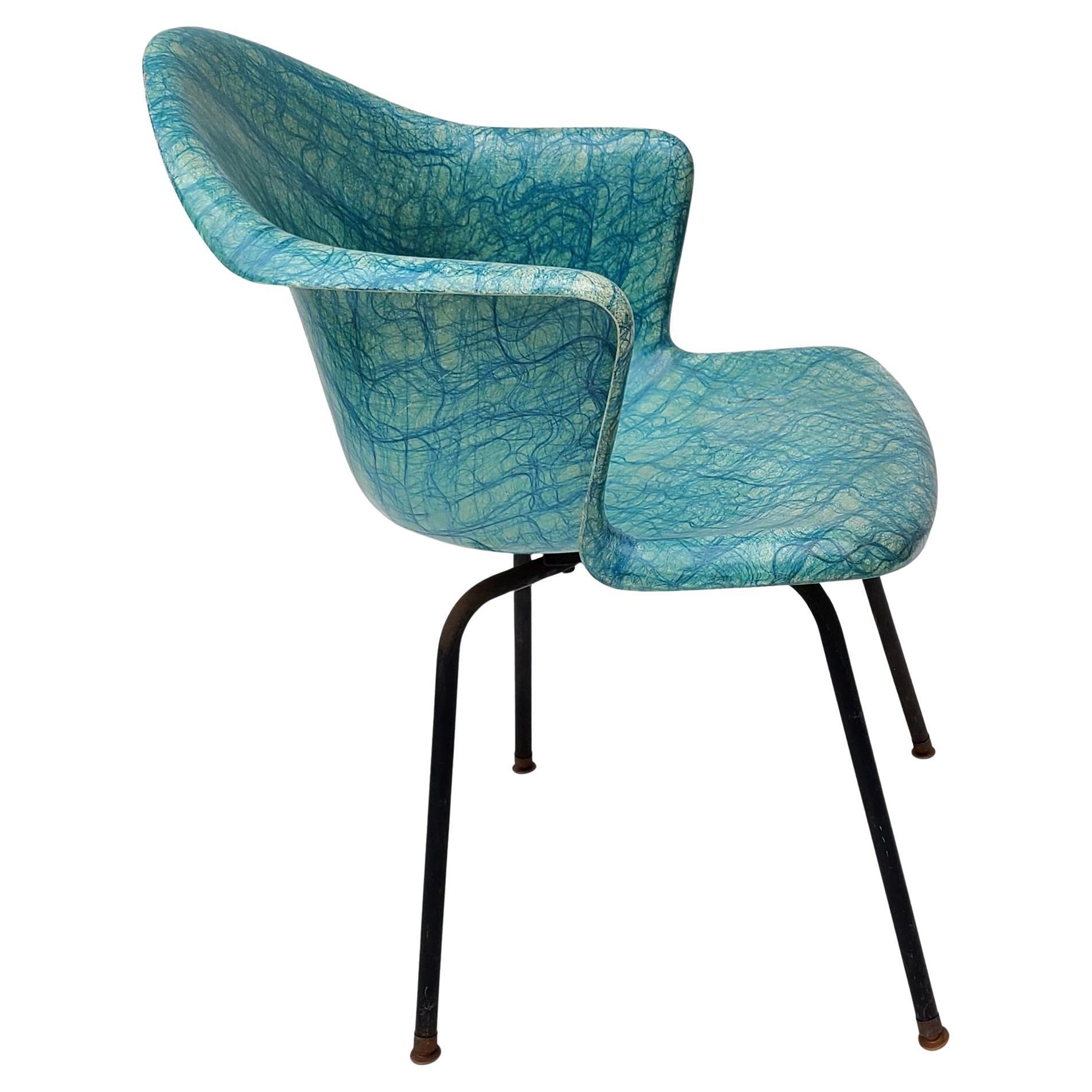 Silla con brazos de fibra de vidrio de Forest Wilson para Scope en venta 4