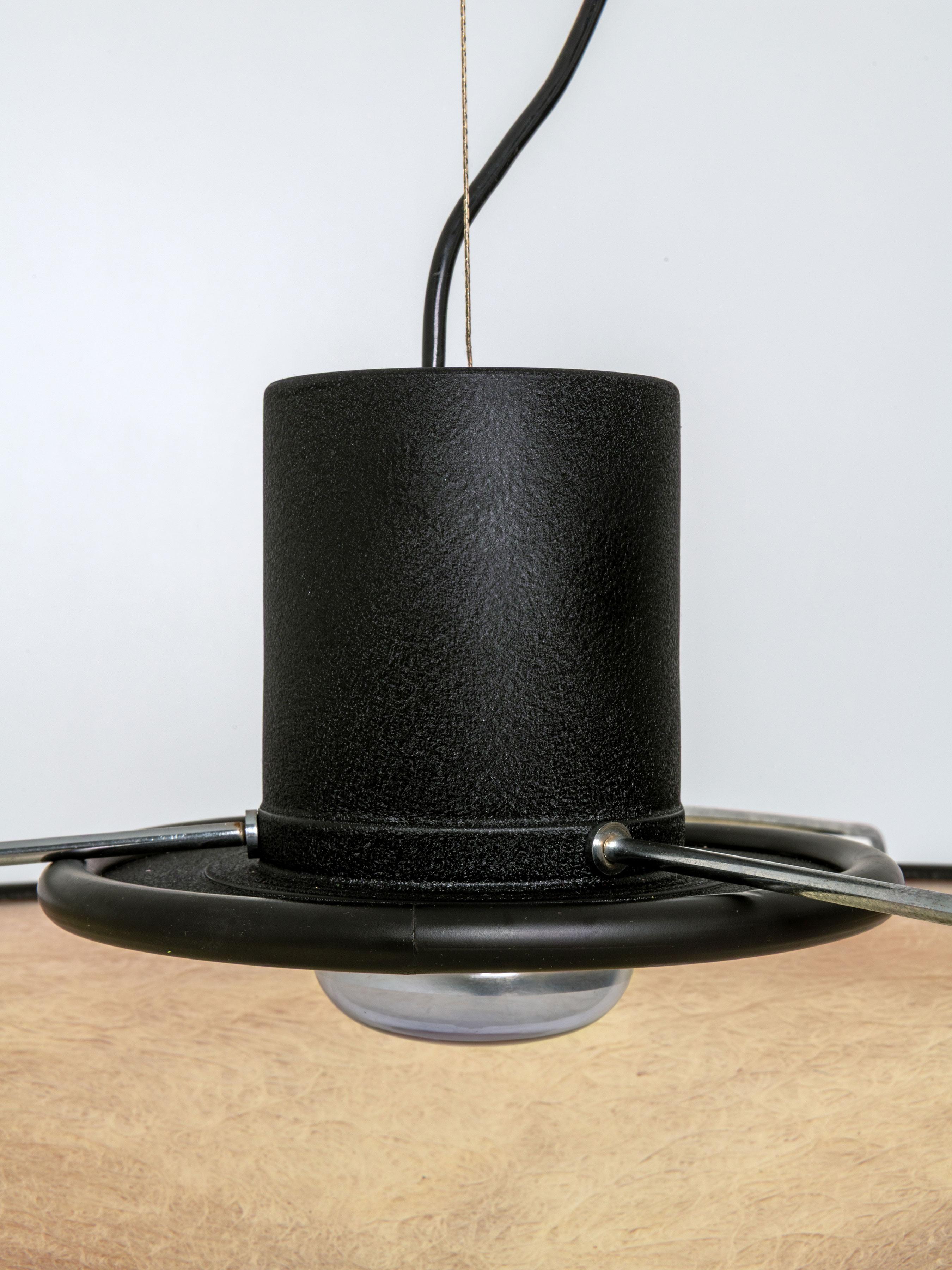 20th Century Fiberglass chandelier -LUCI ITALIA