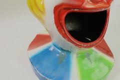 Fiberglass Clown Trash Can Topper Lid