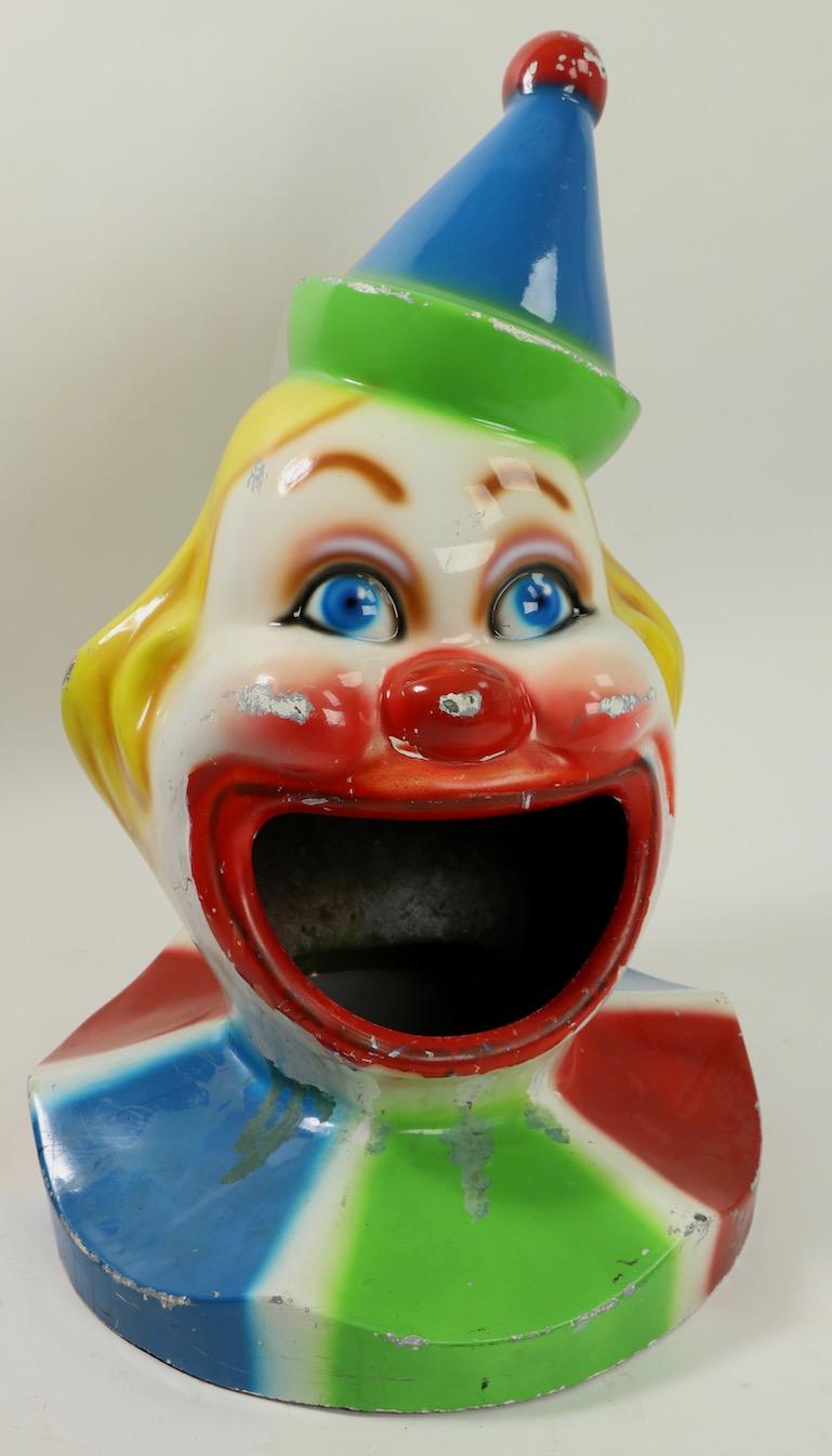clown garbage can