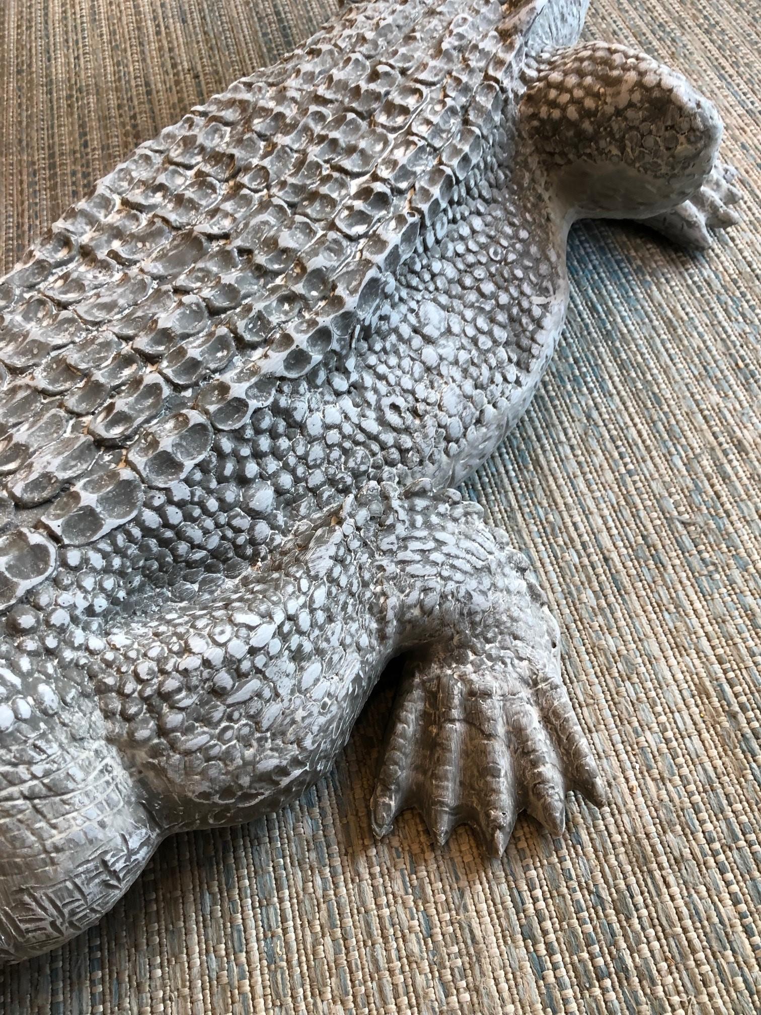 Alligator aus Fiberglas  (21. Jahrhundert und zeitgenössisch) im Angebot