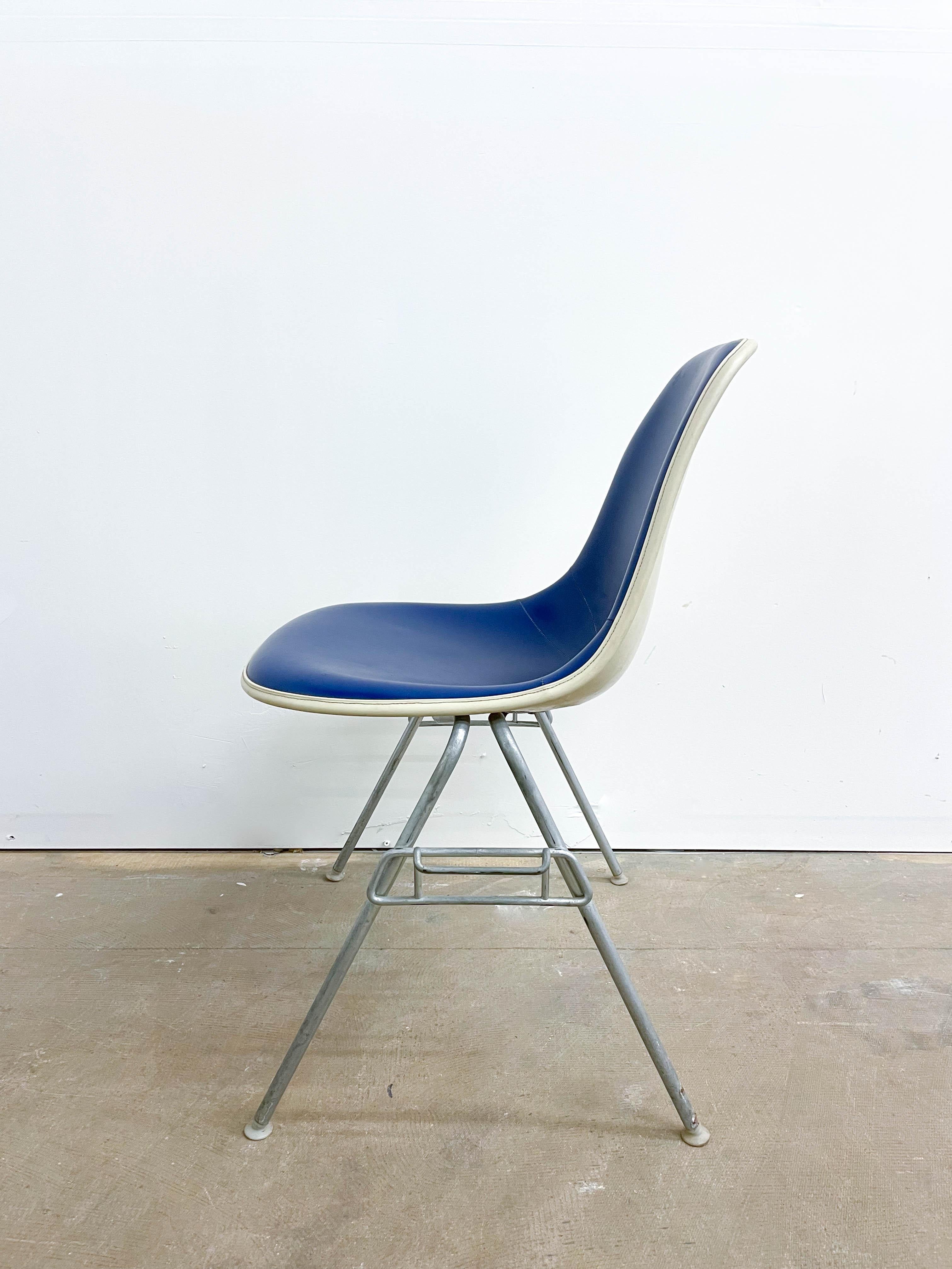 20th Century Fiberglass Eames DSX Chair