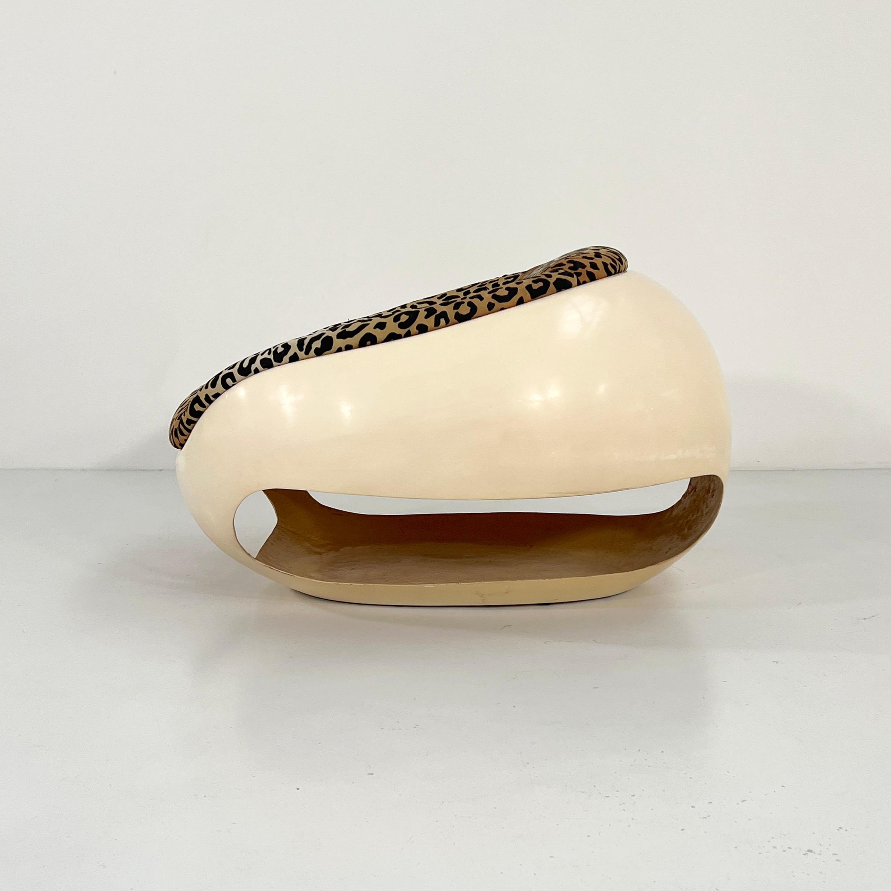 Italian Fiberglass Egg / Pod Lounge Chair from Mario Sabot, 1960s