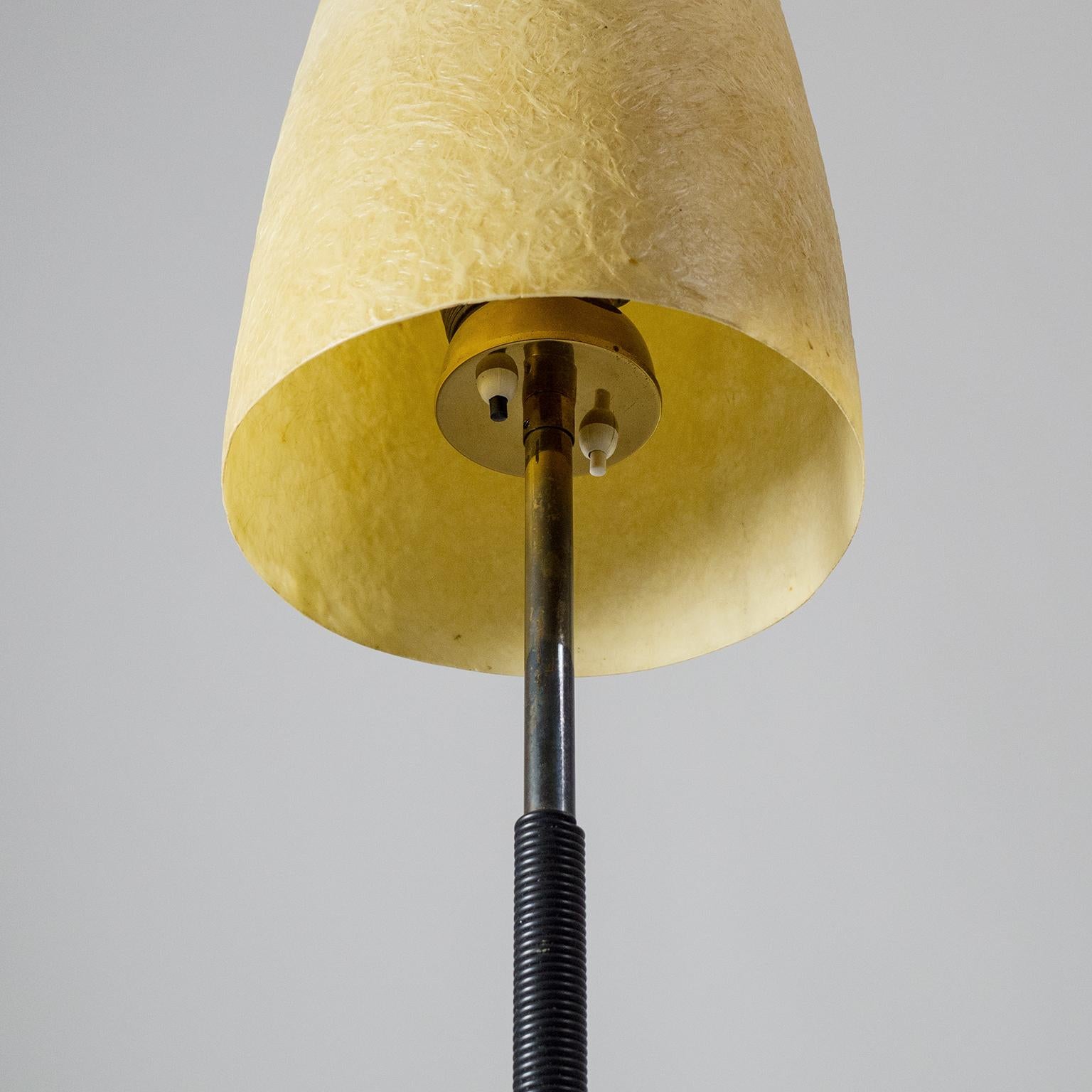 Mid-20th Century Fiberglass Floor Lamp, 1950s