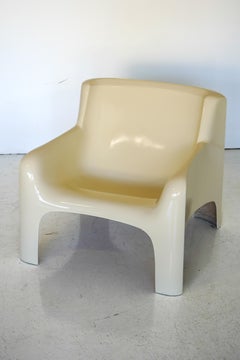 Fiberglass Gaia Chair, Carlo Bartoli for Arflex, 1960s