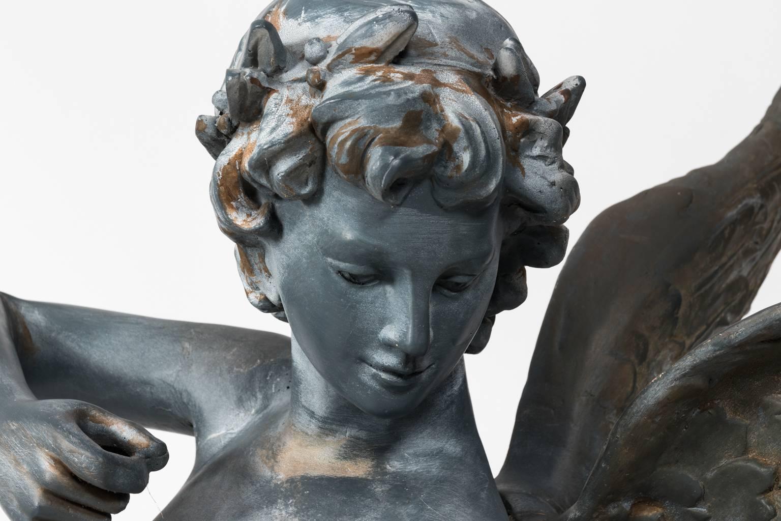 Fiberglass Garden Cupid 4