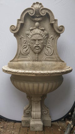 Fontaine de jardin en fibre de verre
