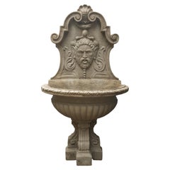 Vintage Fiberglass Garden Fountain