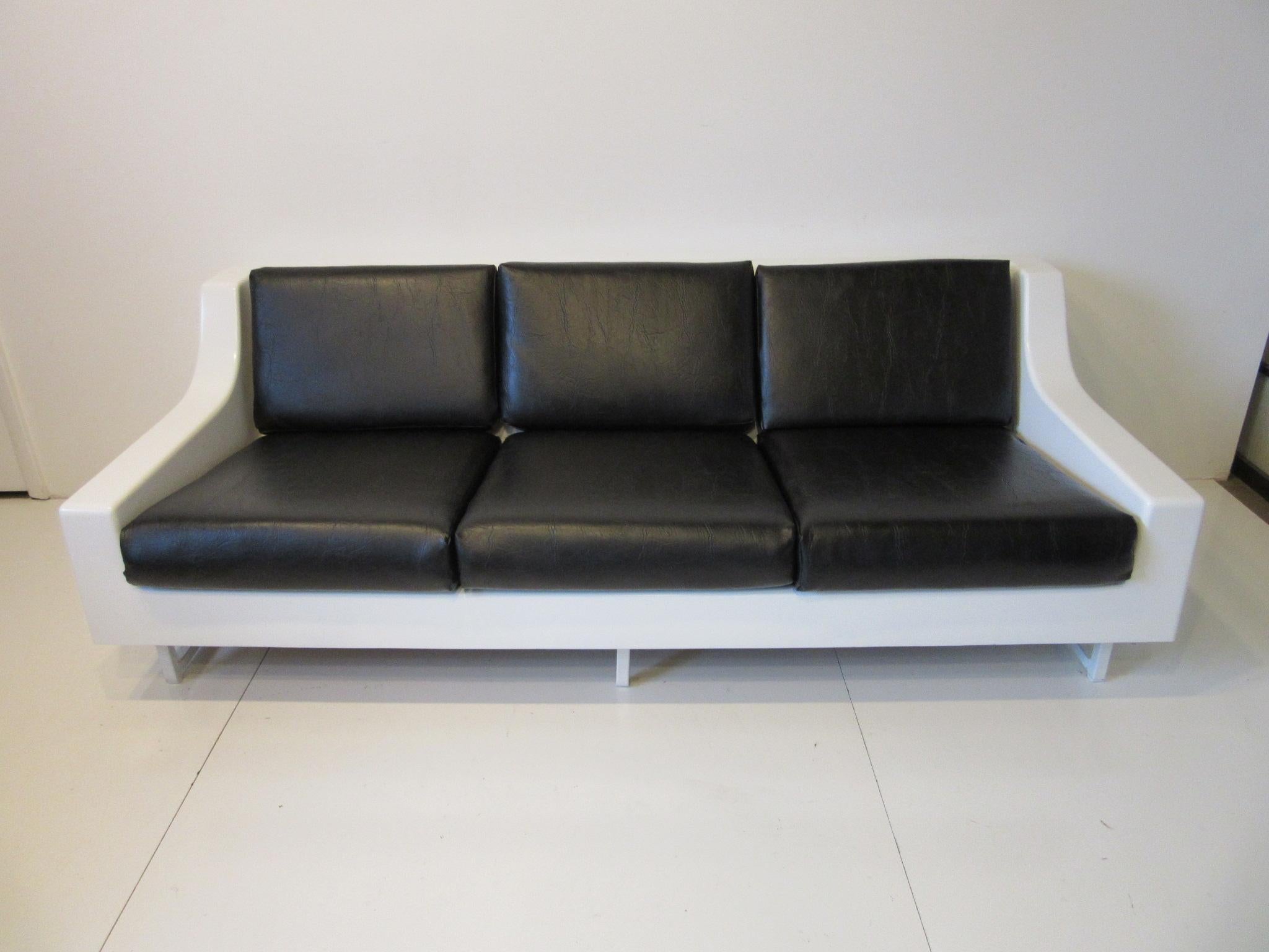Fiberglass Sofa by Home Crest in the Style of Brian Kane 7