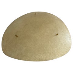 Lampada da soffitto a incasso grande in fibra di vetro, anni '60, Germania