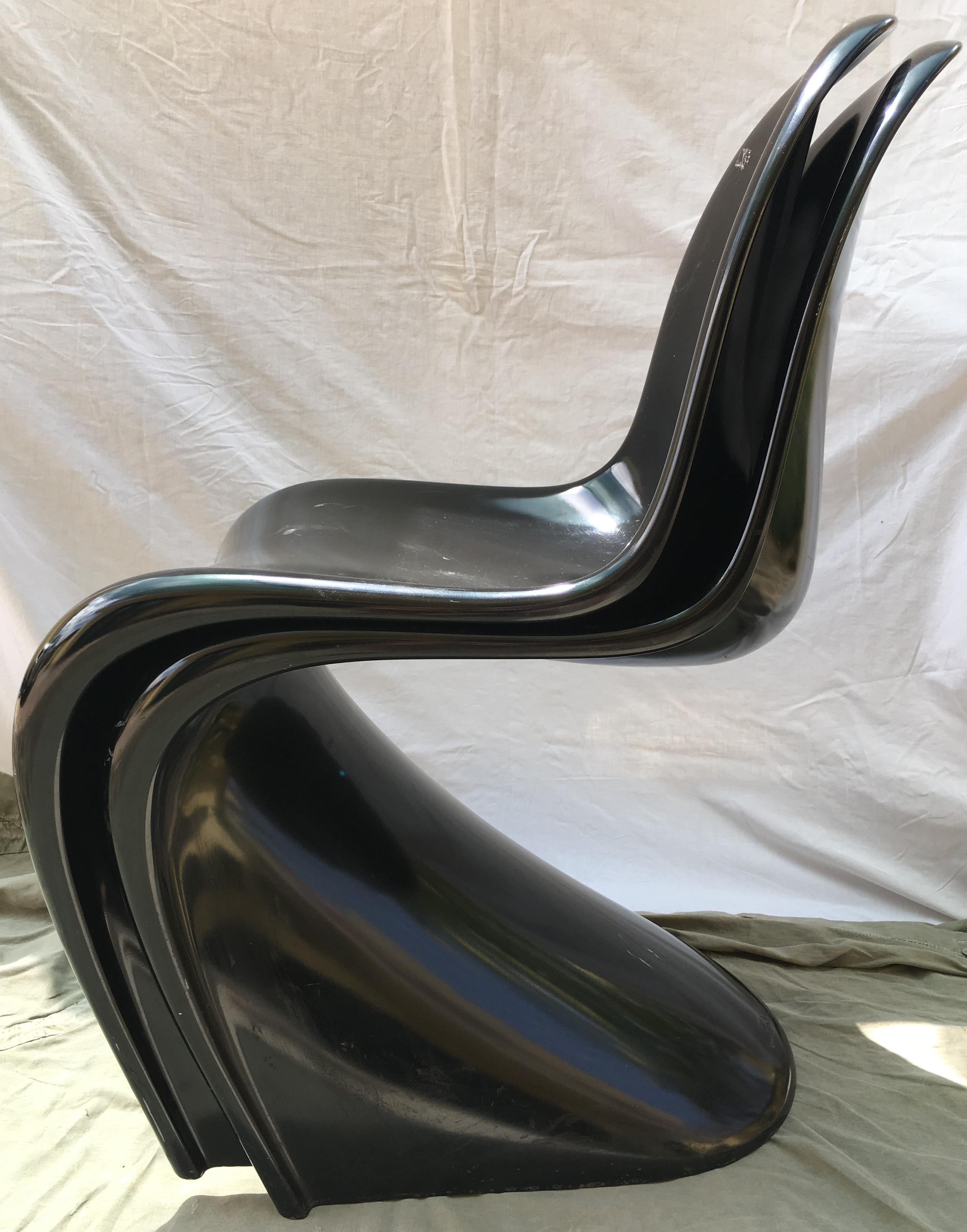 Fiberglass Panton Chairs by Verner Panton for Vitra 1