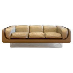 Fiberglass Sofa, William Andrus for Steelcase, 1970s