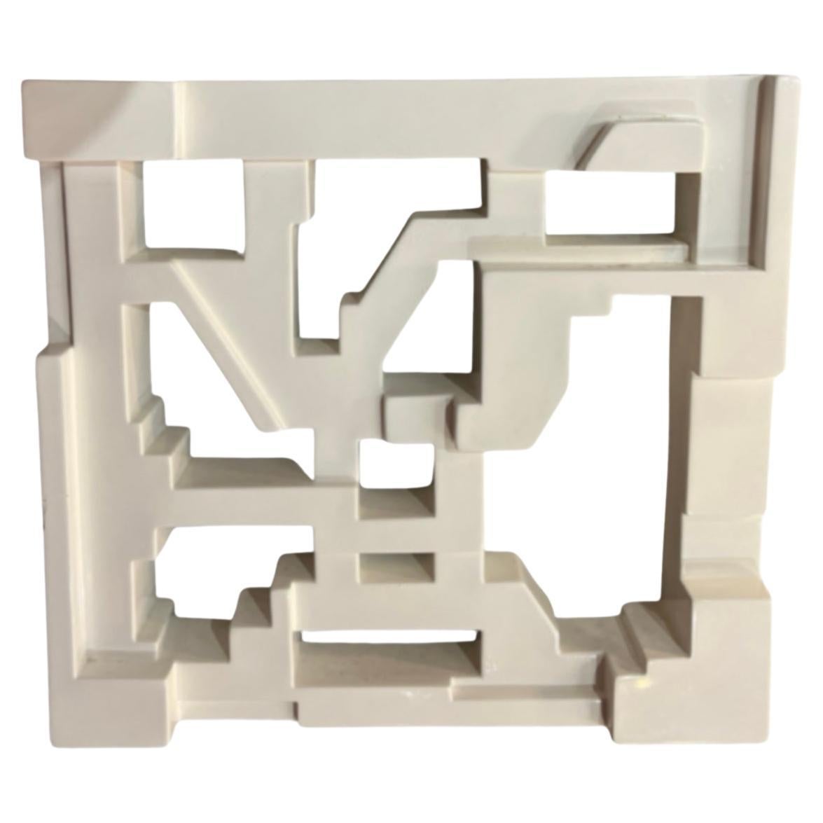 Brutalist Fiberglass Wall Sculpture 1970 s For Sale