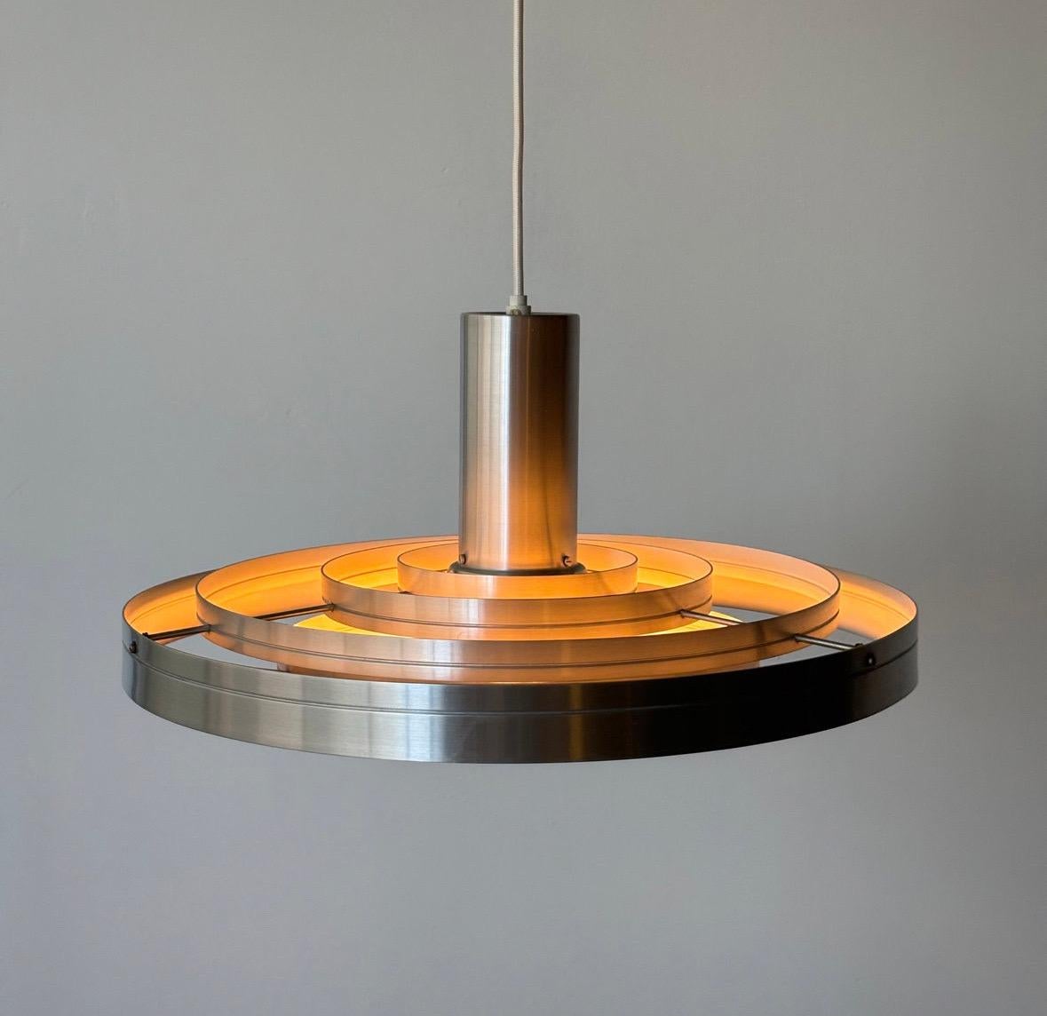 'Fibonacci' lamp, designed by Sophus Frandsen for Fog & Mørup in 1963 Denmark In Good Condition In Tel Aviv-Yafo, Tel Aviv District