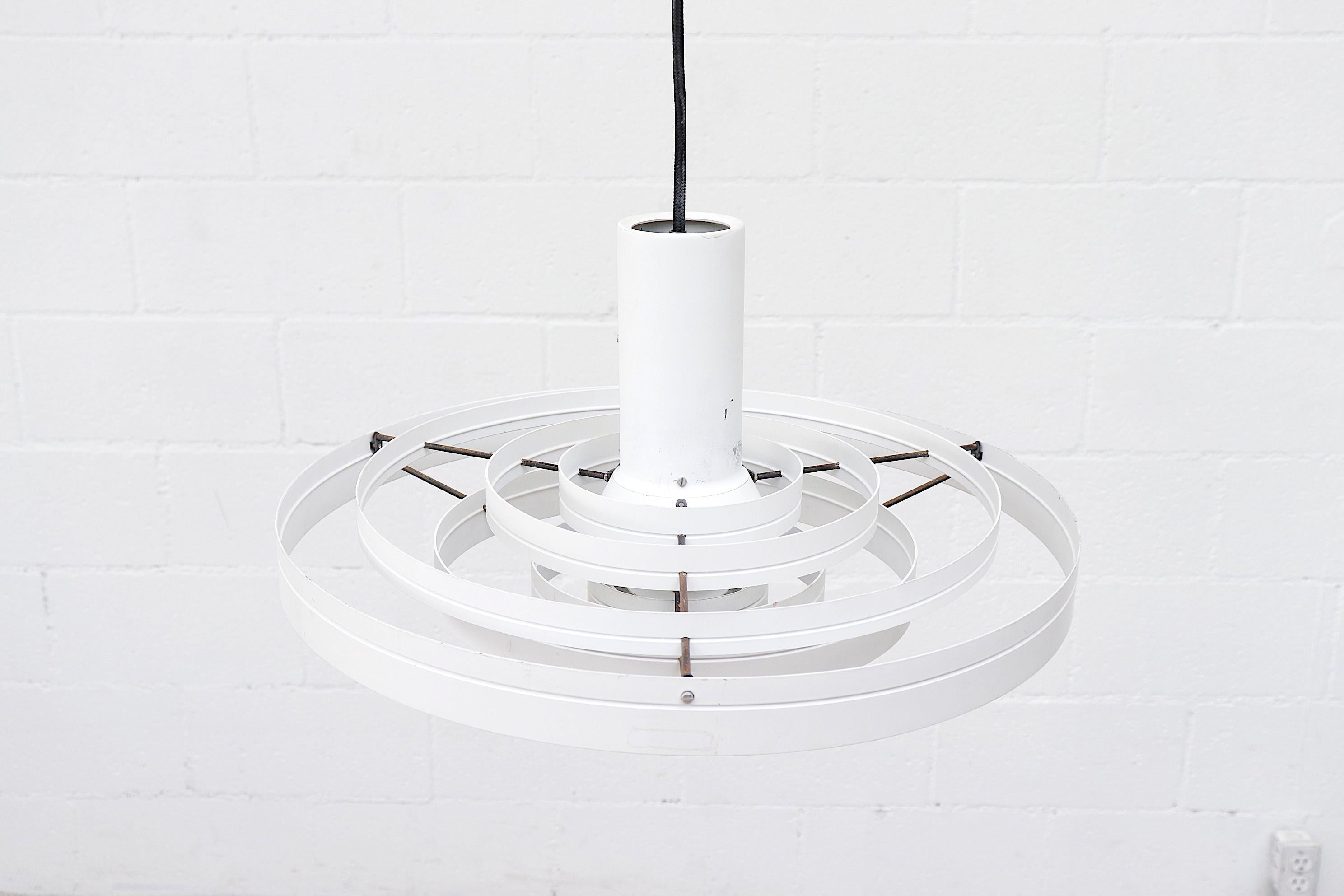 Danish Fibonacci UFO Pendant Light by Sophus Frandsen for Fog & Mørup, 1960s