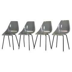 Fibreglass Chairs by Miroslav Navratil for Vertex, 1960s, Set of 4