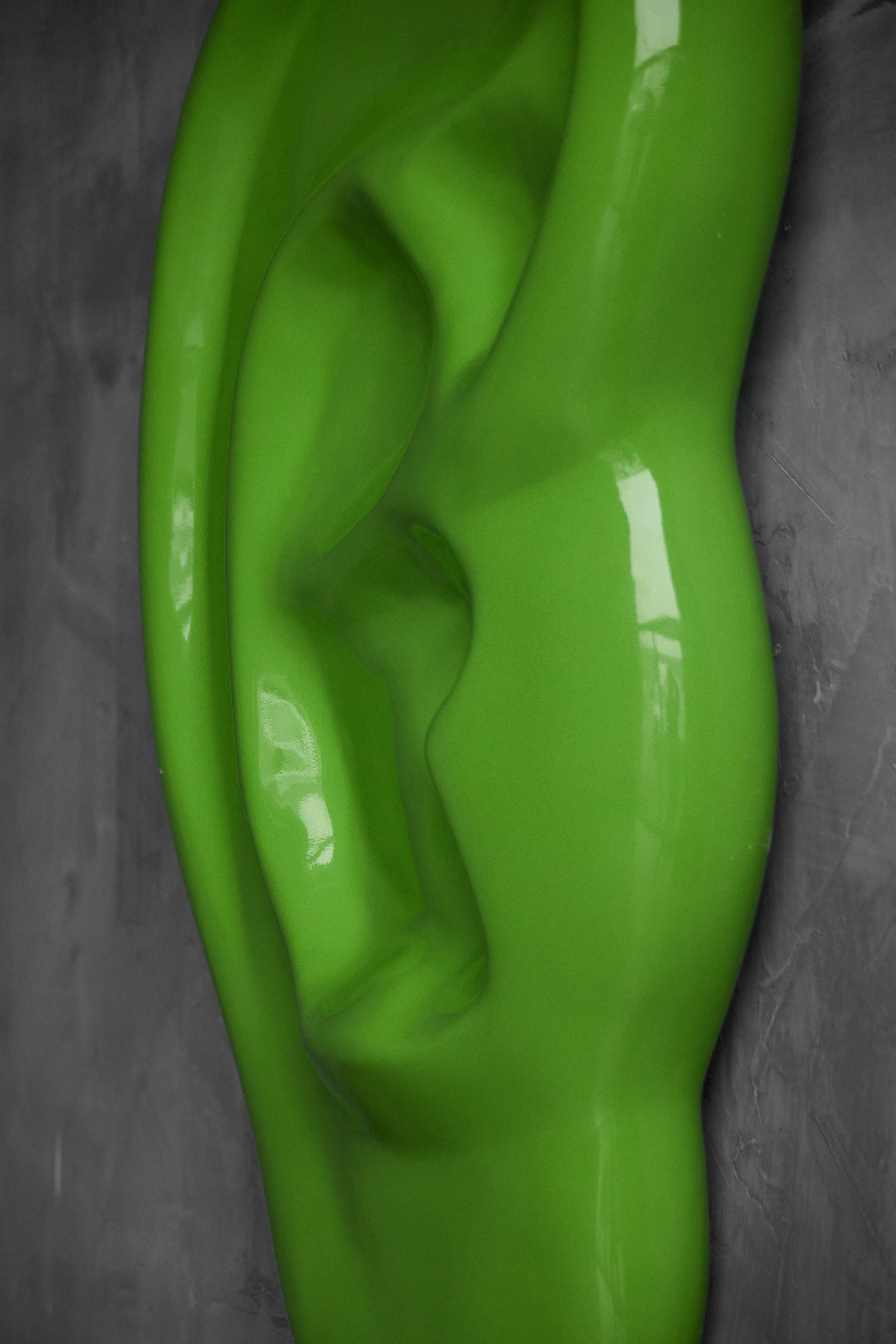 Scultura contemporanea di orecchio in fibra di vetro, Francia, anni 2010 in vendita 5