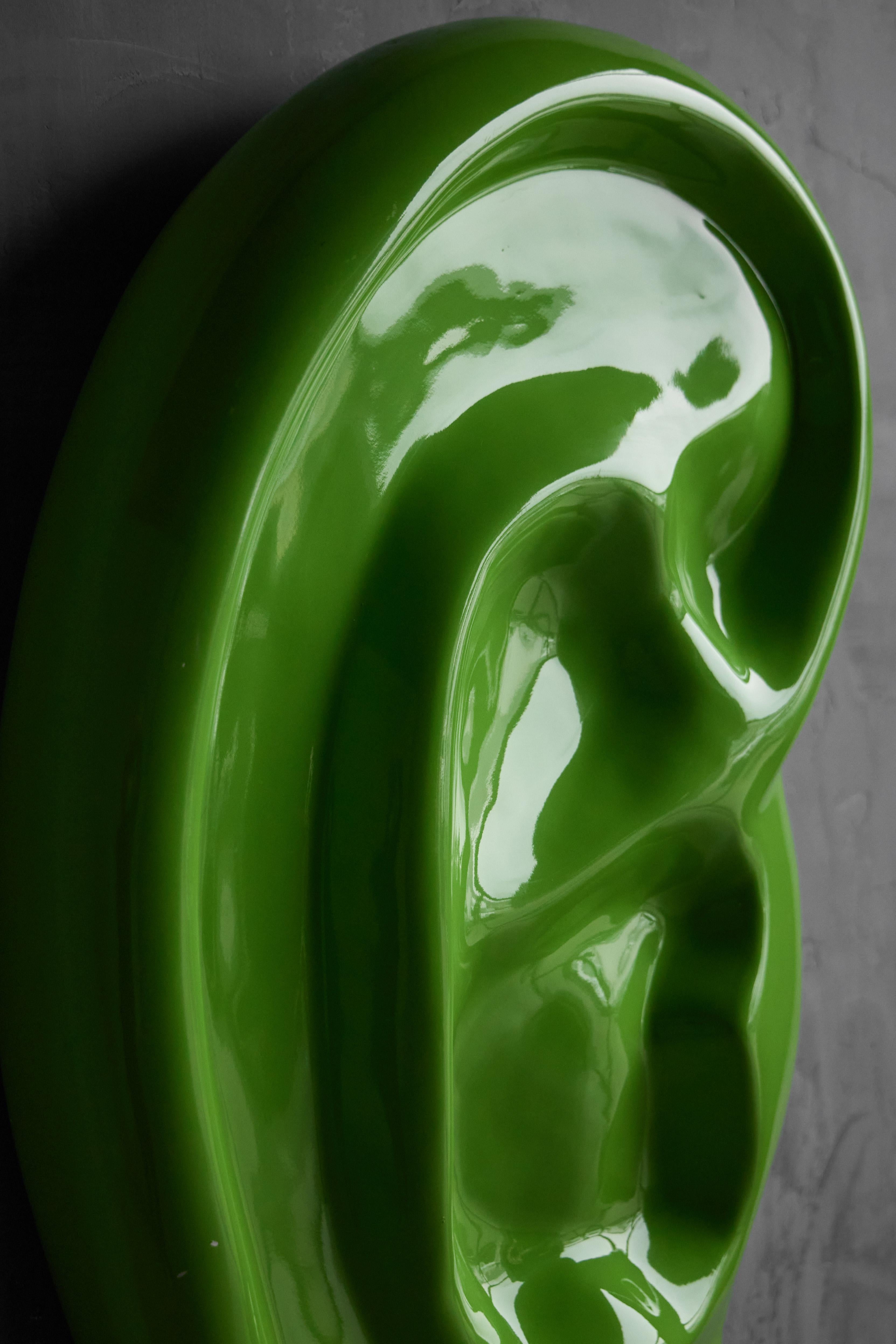 Scultura contemporanea di orecchio in fibra di vetro, Francia, anni 2010 in vendita 3