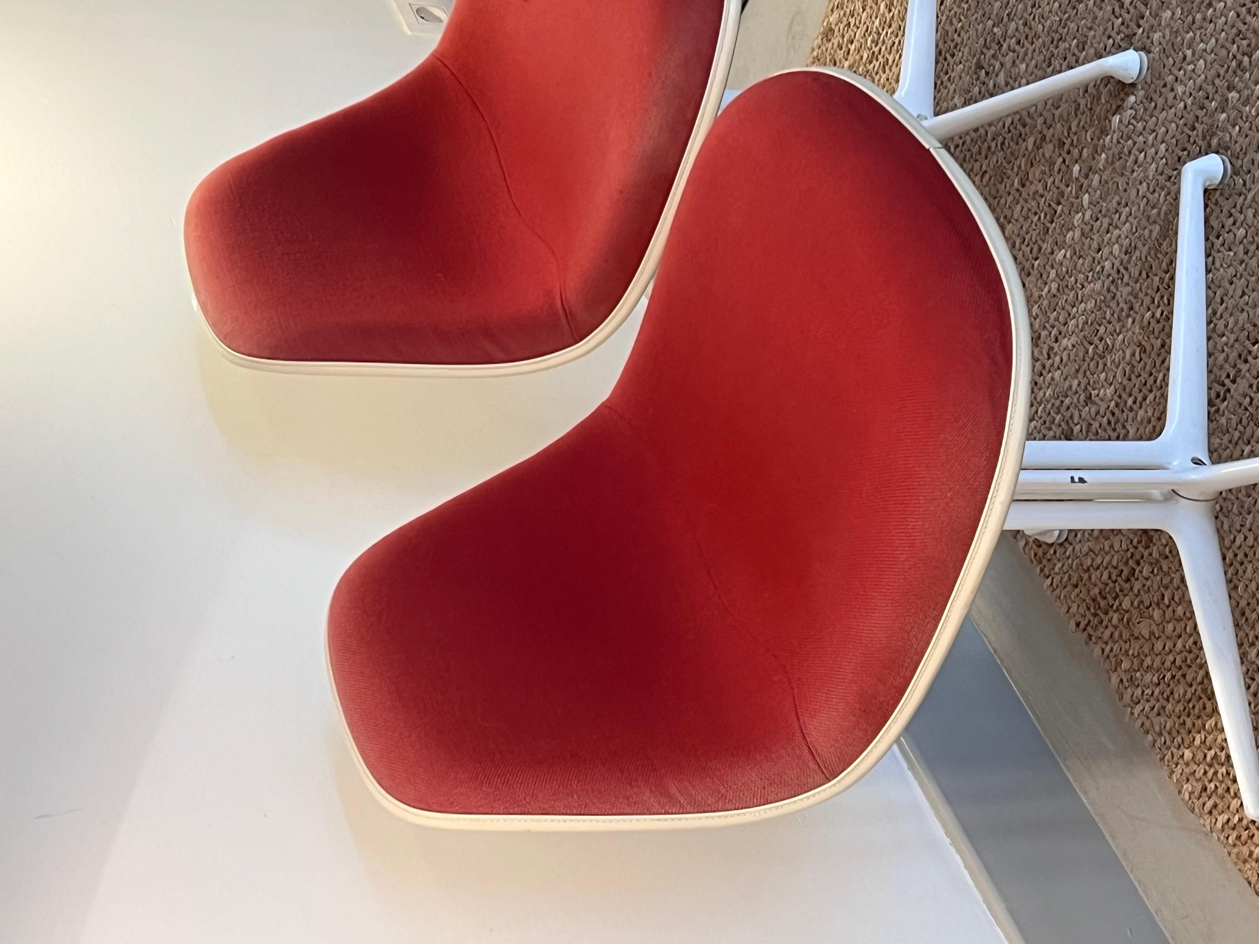 American Fibreglass La Fonda Chair by Charles & Ray Eames for Vitra, 1960s For Sale