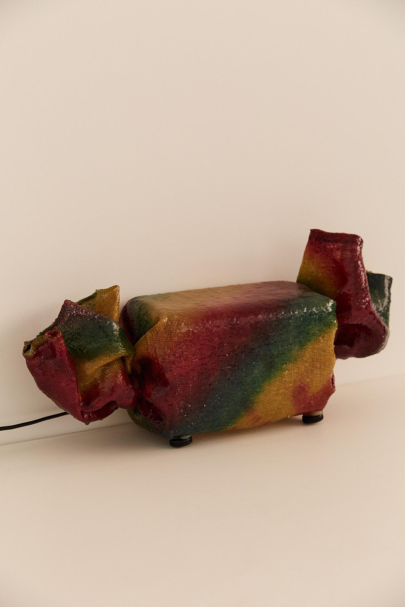 Mid-Century moderno Fibreglass Lamp by Lionel Le Scornec in vendita