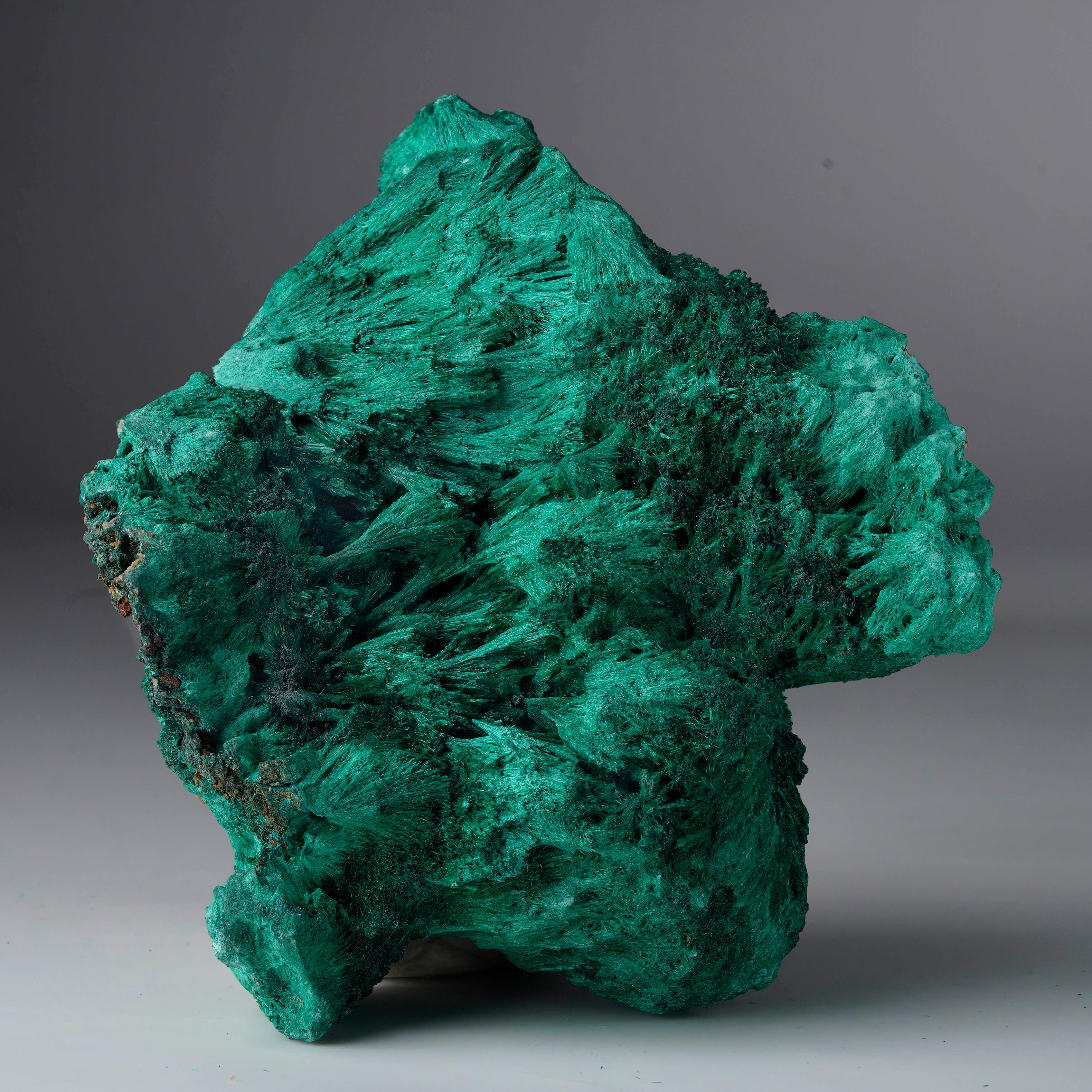 Malachite fibrosa - 321 grammi In condizioni Nuovo in vendita a New York, NY