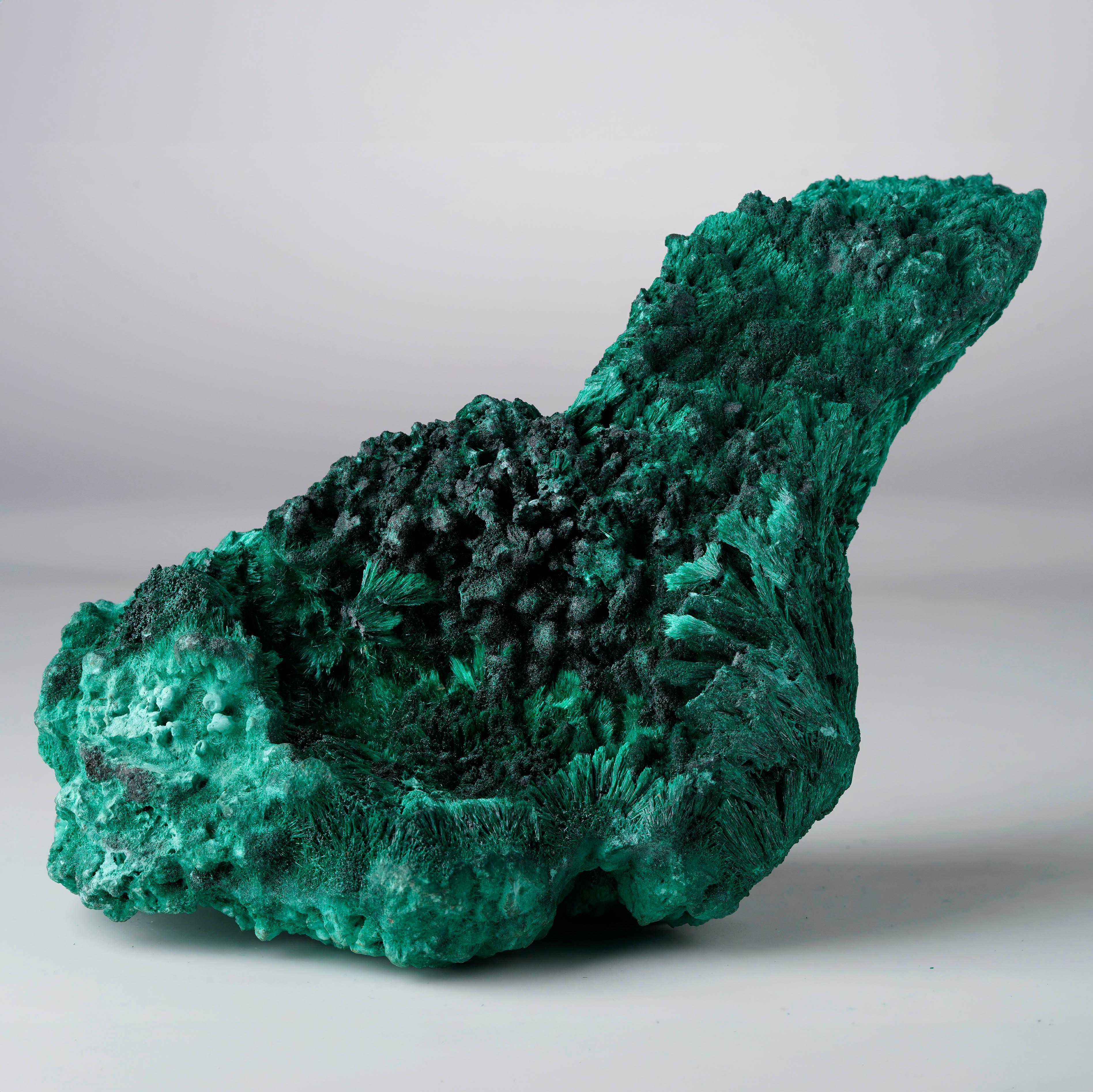 Malachite fibrosa - 567 grammi In condizioni Nuovo in vendita a New York, NY