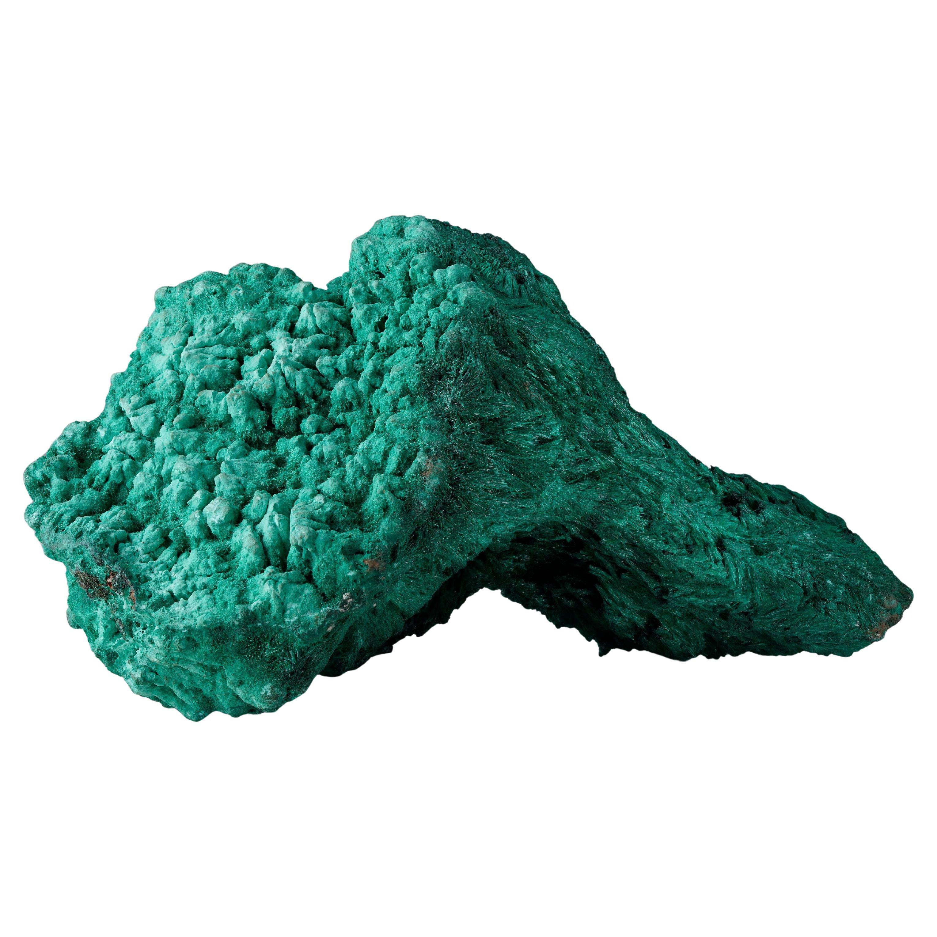 Faseriger Malachit - 567 Gramm