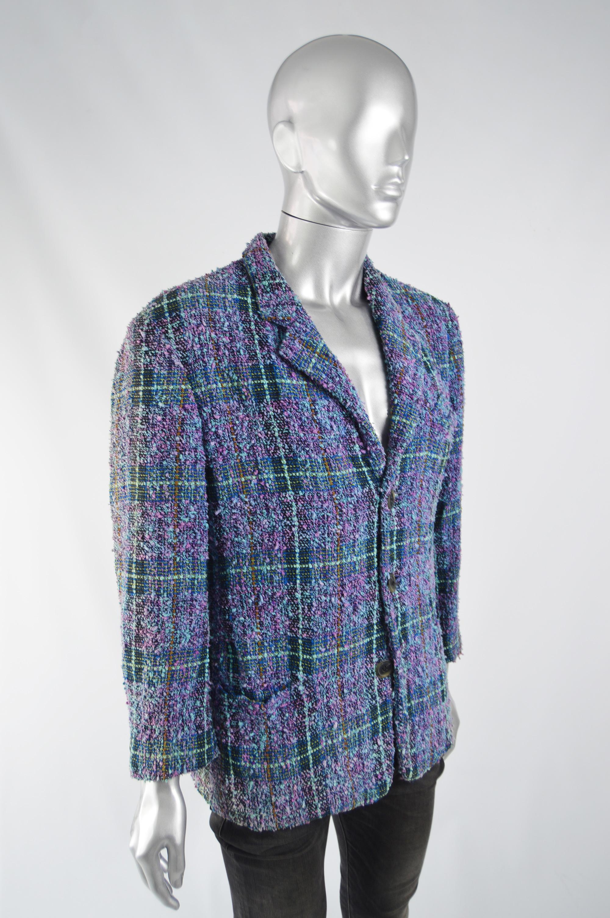 mens boucle jacket