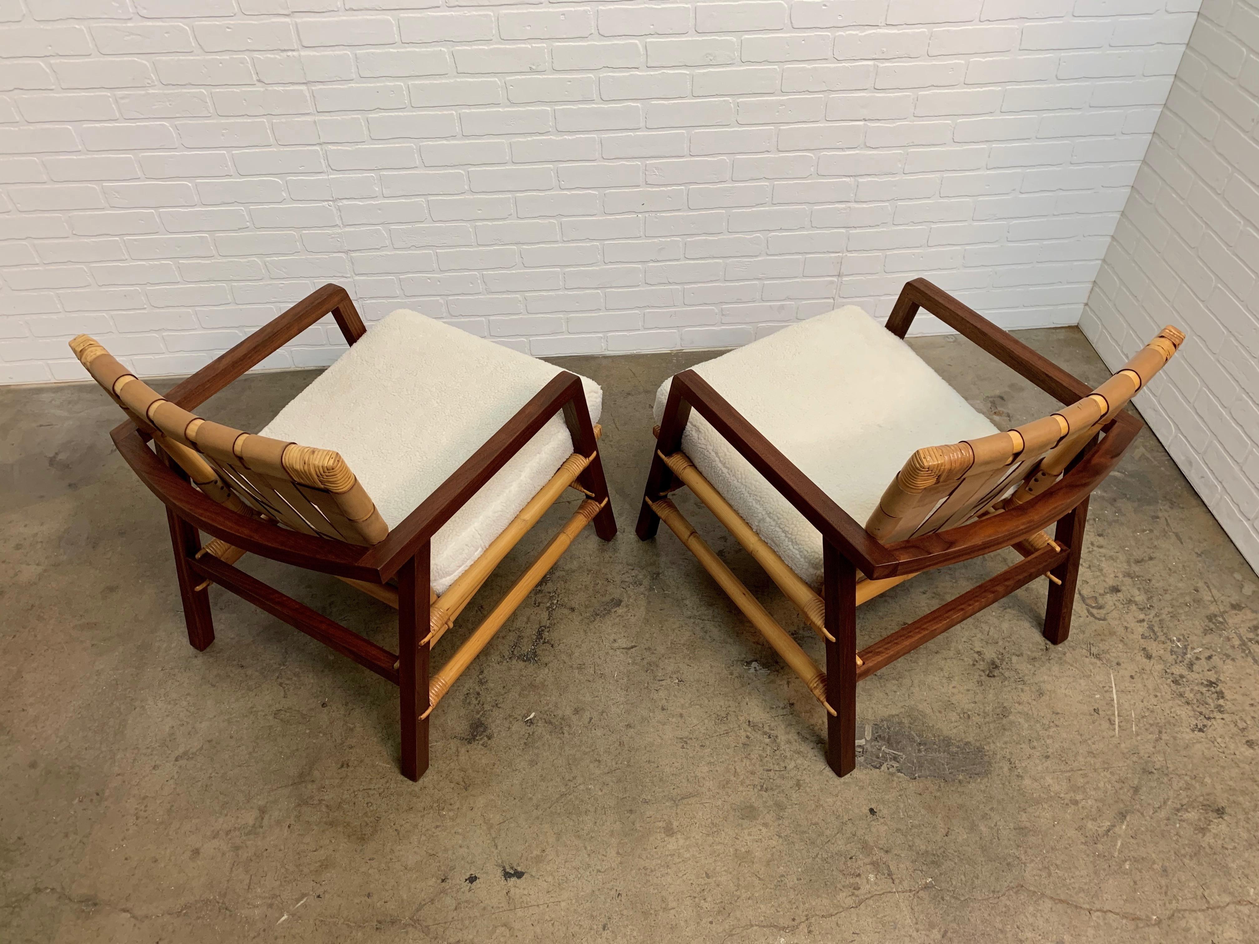 Ficks Reed Midcentury Lounge Chairs 7