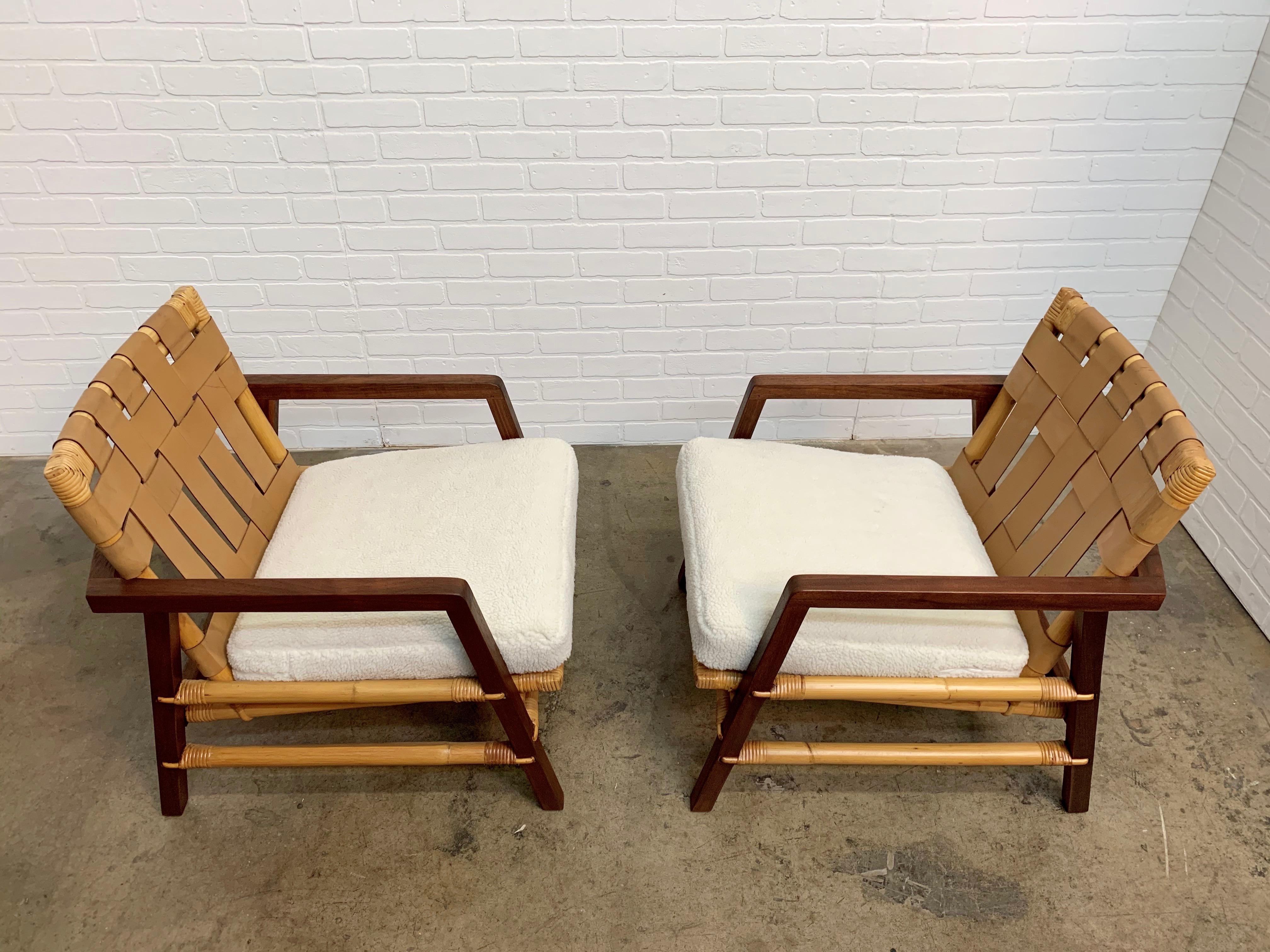 Ficks Reed Midcentury Lounge Chairs 8