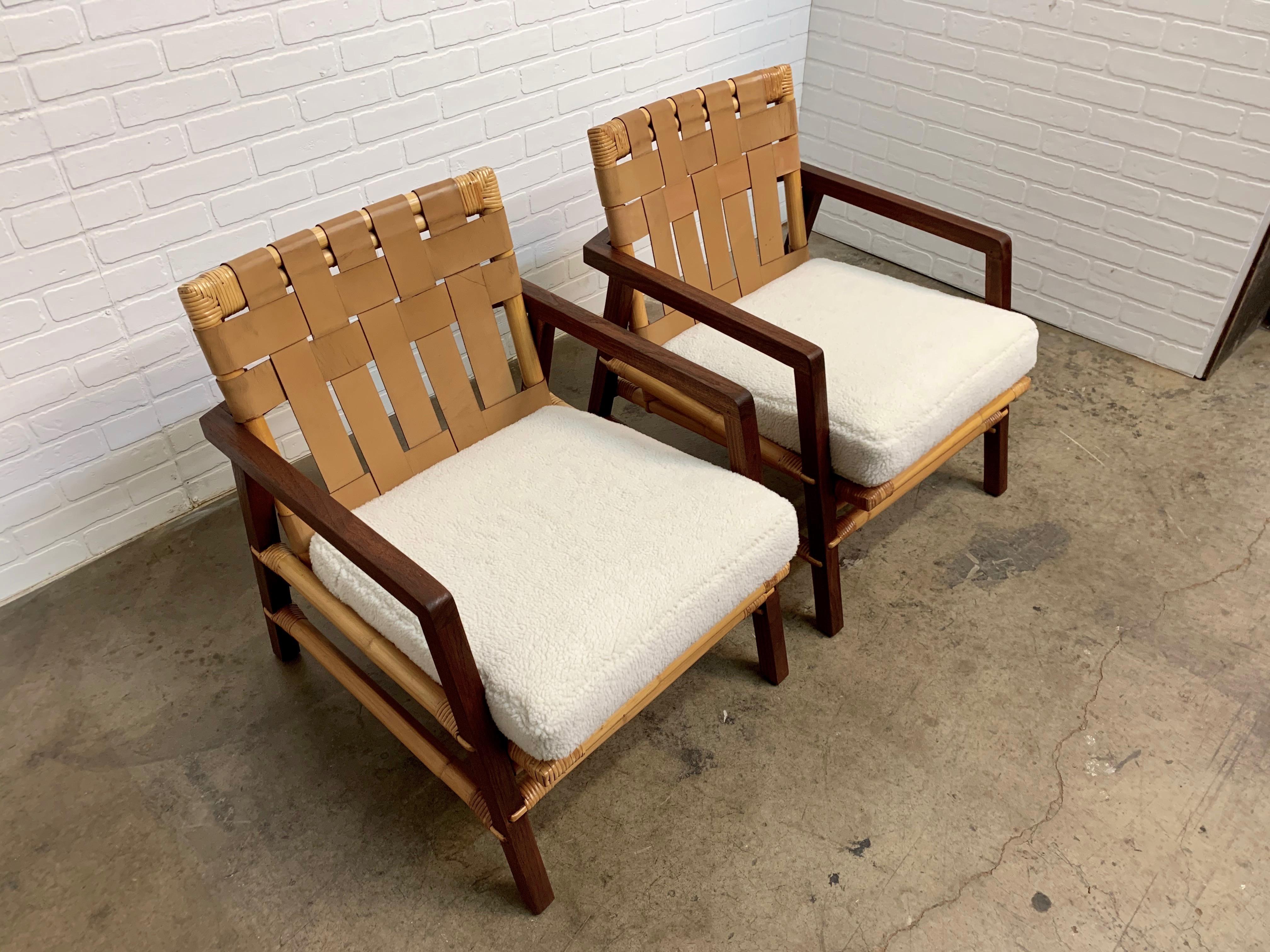 Ficks Reed Midcentury Lounge Chairs 9