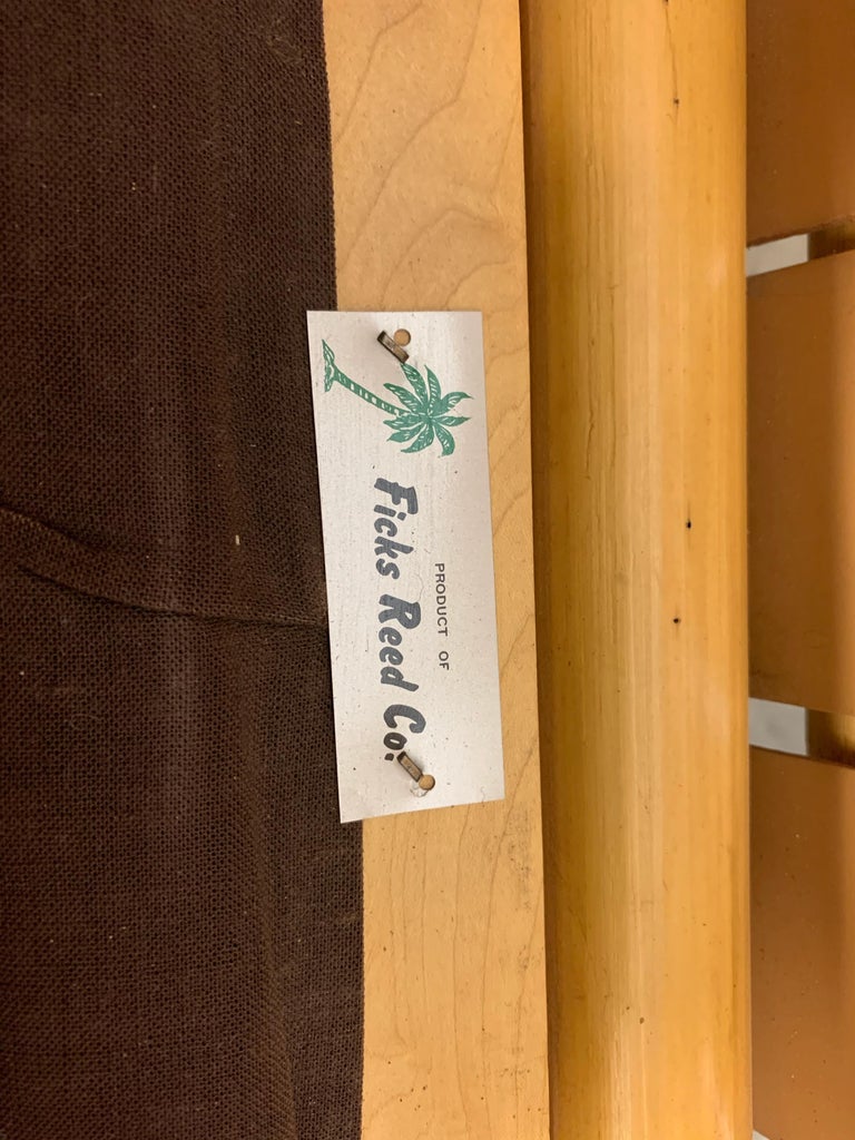 Ficks Reed Midcentury Lounge Chairs at 1stDibs