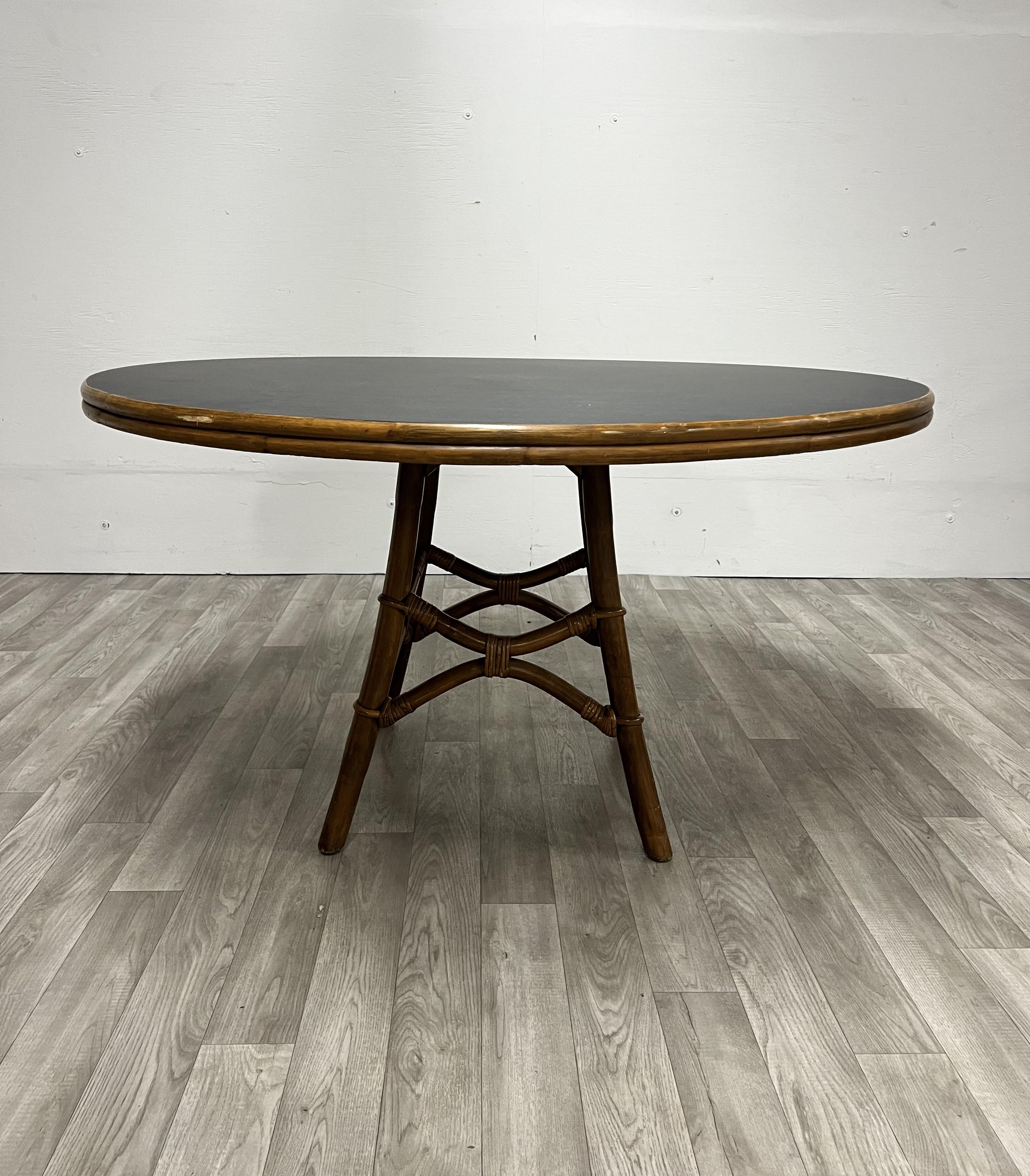 Ficks Reed Mid Century Modern Dining Set For Sale 4