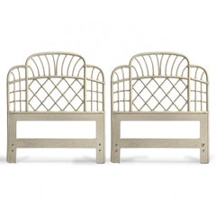 Ficks Reed Pair of Rattan Headboards