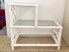 Ficks Reed Rattan Tier Table