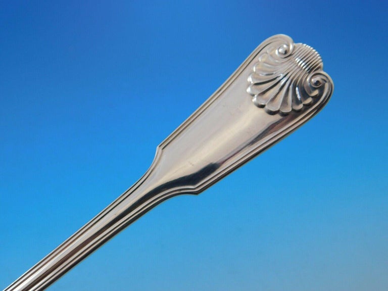 Fiddle Thread and Shell by James Robinson Sterling Silver Flatware Set ...