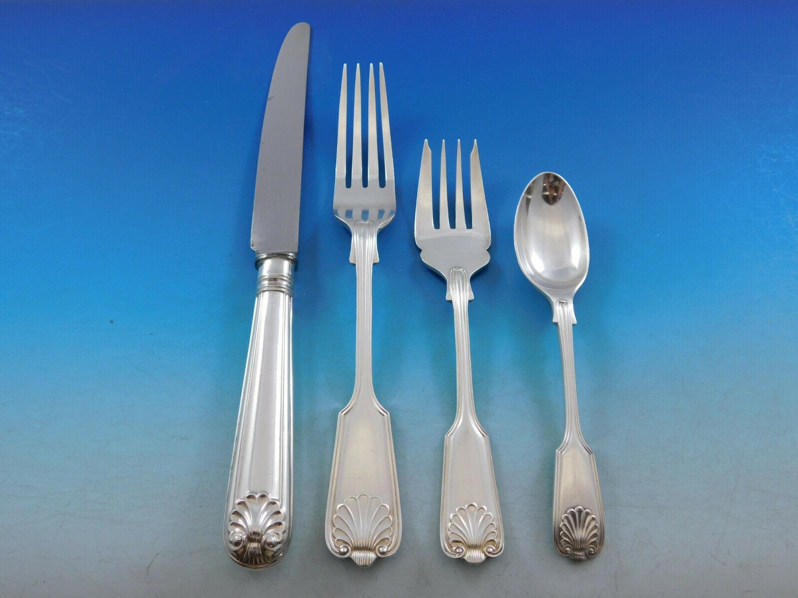 C.J. Vander was the last of England's preeminent silver firms, creating exceptional silver masterpieces using the time-honored traditions of the silversmith's art. In fact, they were one of the last remaining English flatware makers to employ the