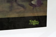 Fiddler on the Roof, 1971 / Original Movie Advertisement Art Transparency