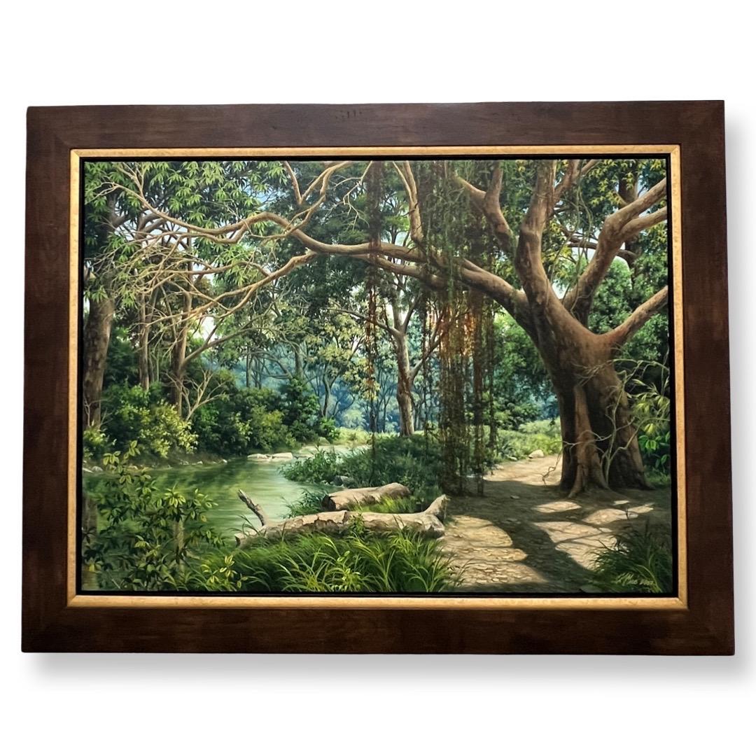 Landscape Painting de Fidel Mico - "Paisaje IV"