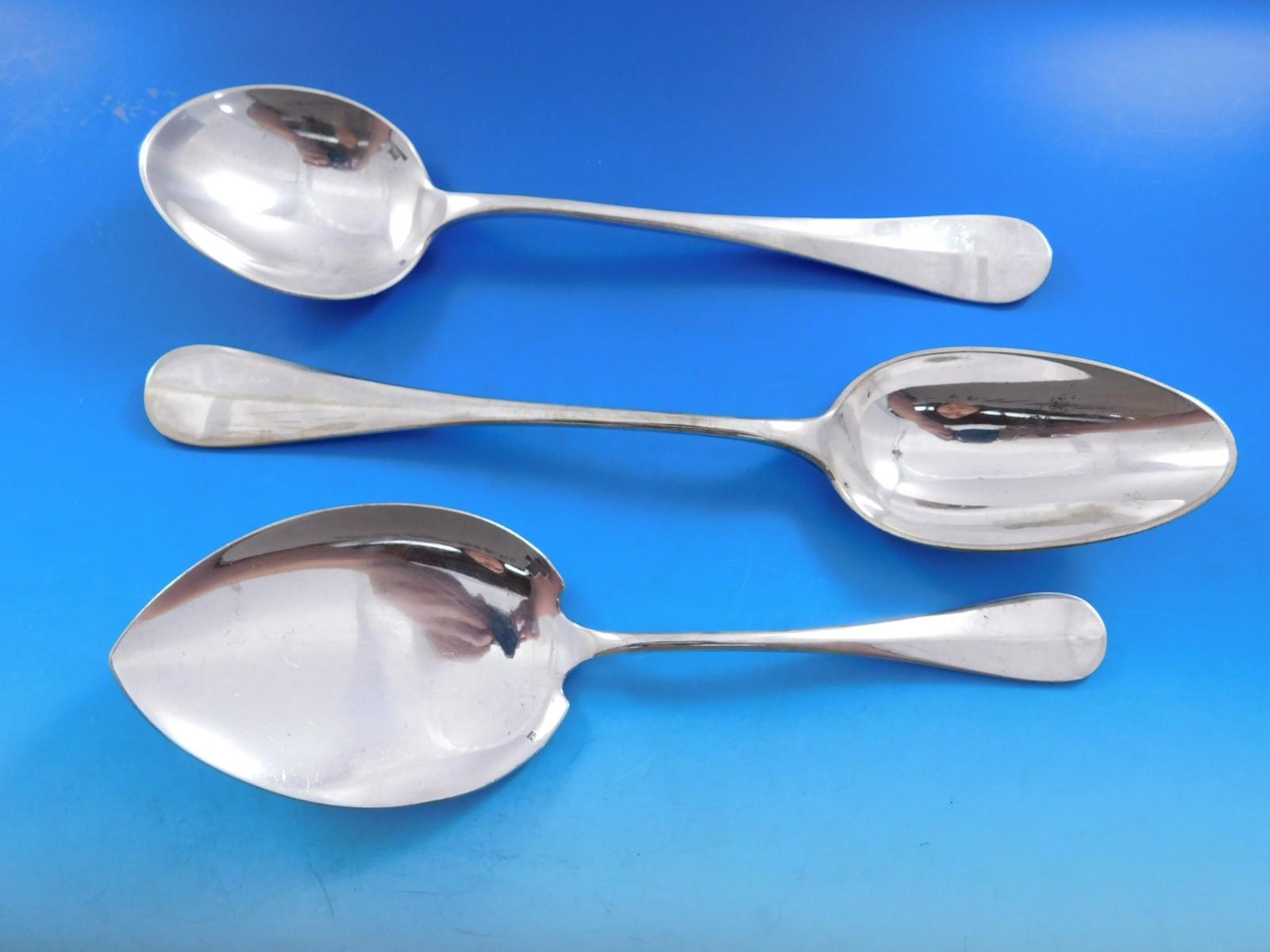 Fidelio by Christofle France Silverplate Flatware Service 12 Set 175 pcs Dinner For Sale 2