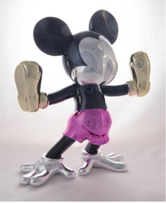 Freaky Mouse (small) - Polished Multi-Colored Chrome