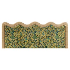 Fidji Headboard in Rattan, Particle Board and HR Foam by POPUS EDITIONS