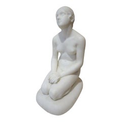 "Fiducia in Dio 'Trust in God'" Marble Sculpture