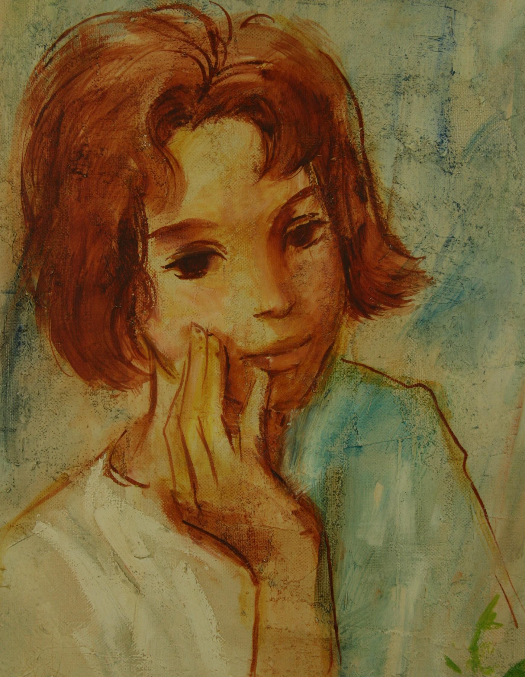 3706 Figurative Oil on stretched canvas