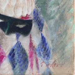 'Young Pierrot', Arlequino, Harlequin, Costume Party, Fancy Dress Ball