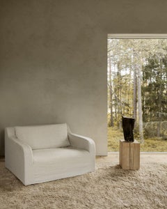 Fields Sand, Handknotted Wool Rug in Scandinavian Design