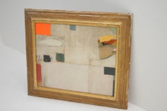 FIELDWORK XV Abstract Collage by Artist Huw Griffith