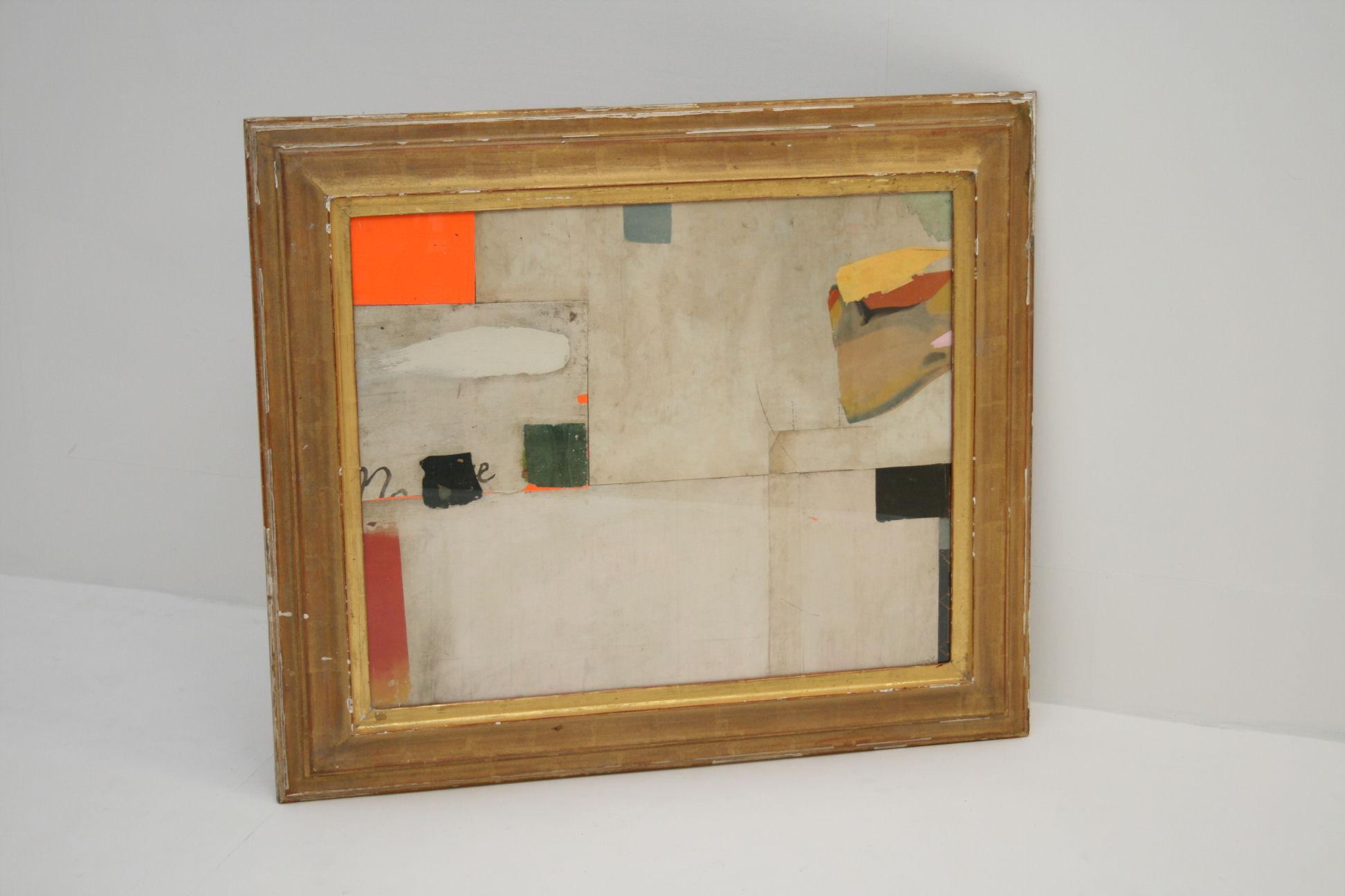 FIELDWORK XV Abstract Collage by Artist Huw Griffith In Good Condition In London, GB