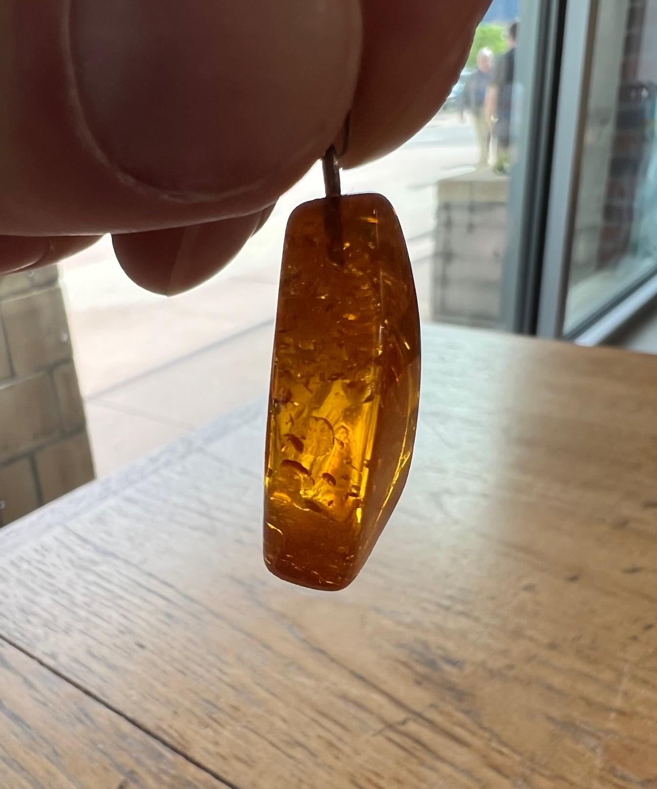amber meaning crystal