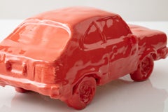 "Escultura de cerámica esmaltada "Fiesta Civic